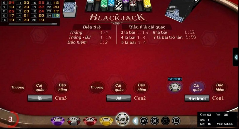 THABET88 game bài blackjack